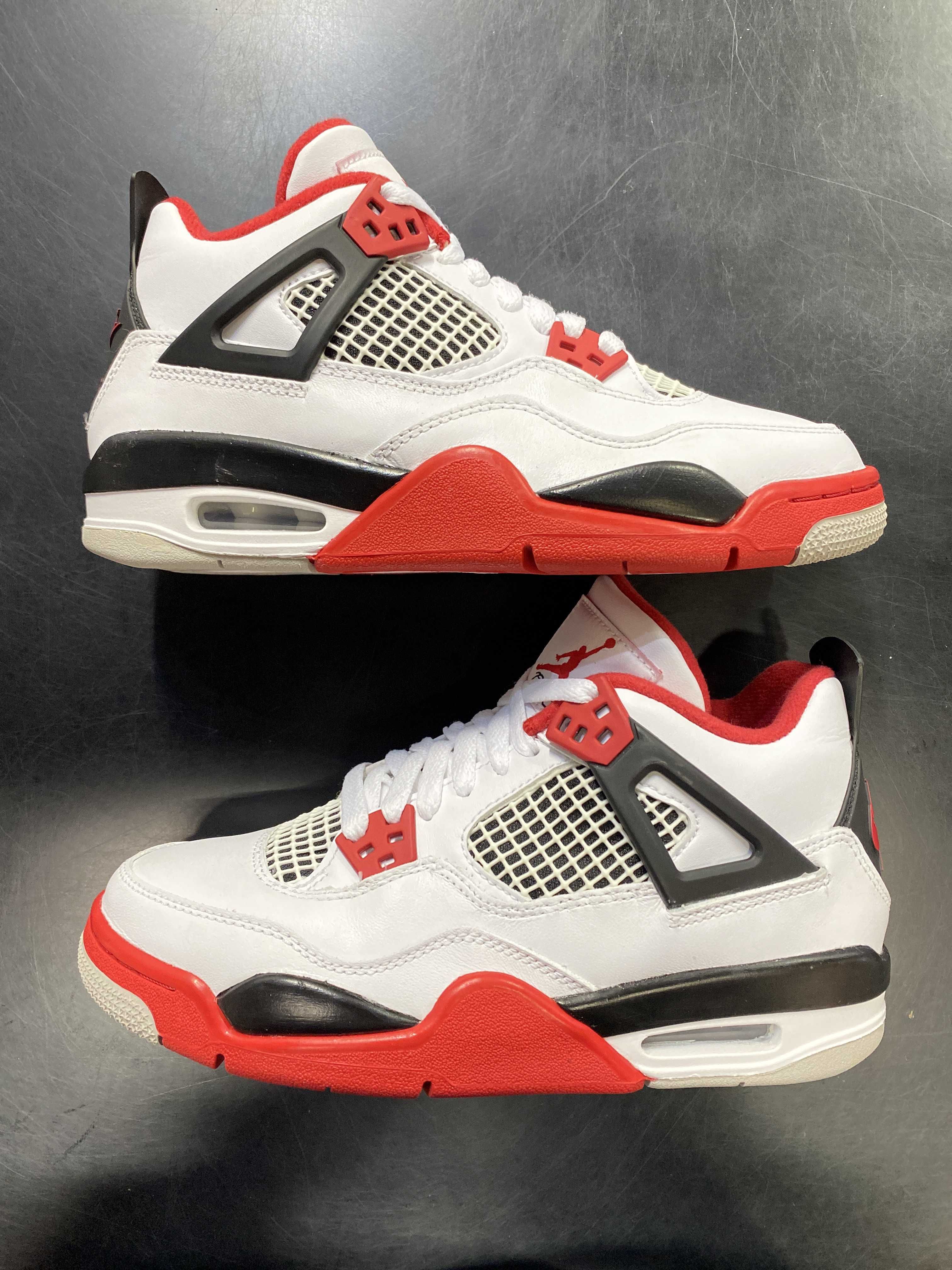 Nike GS Air Jordan 4 OG "Fire Red"