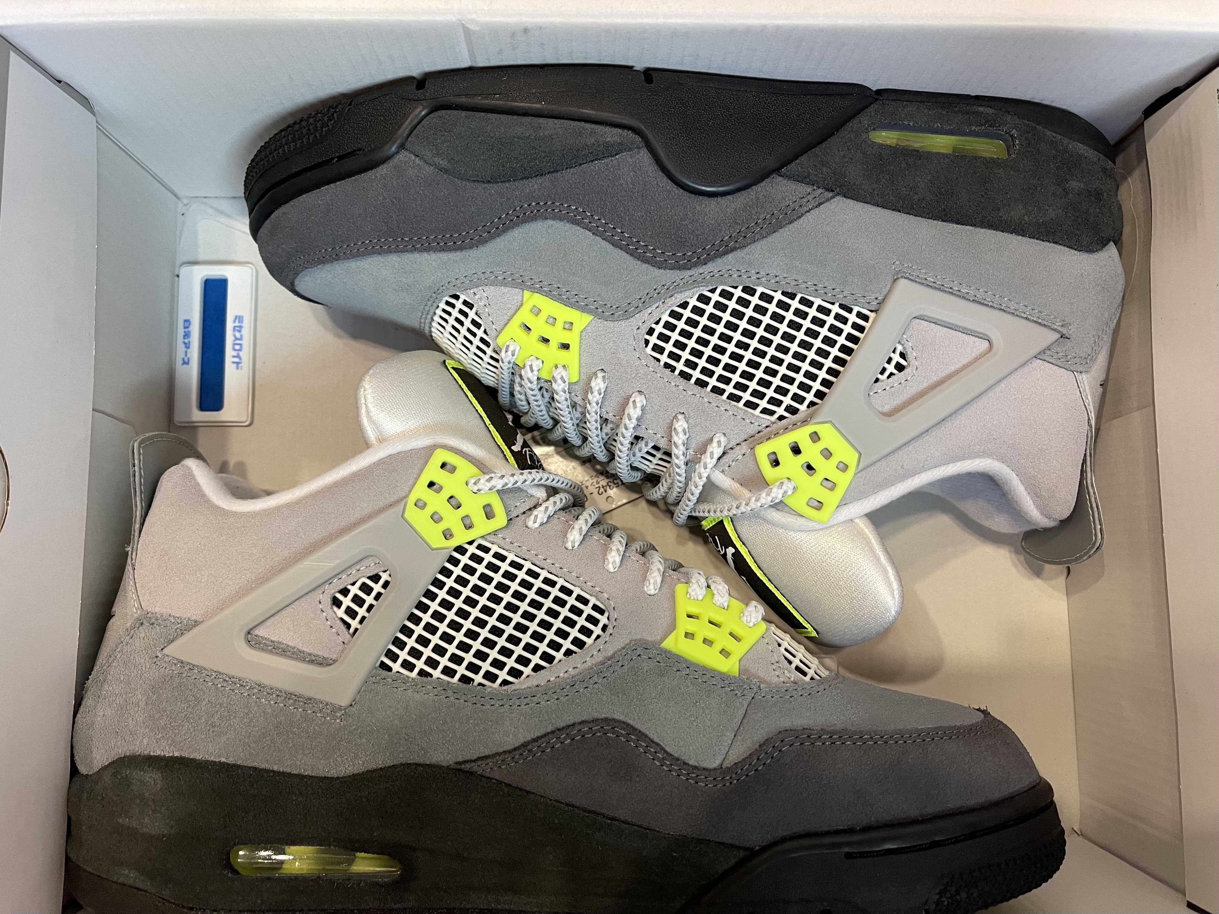 NIKE AIR JORDAN 4 RETRO LE "NEON"
