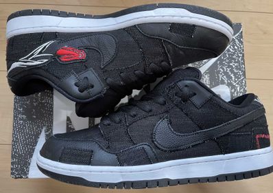 Wasted Youth × Nike SB Dunk Low "Black Denim"(Special Box) / VERDY