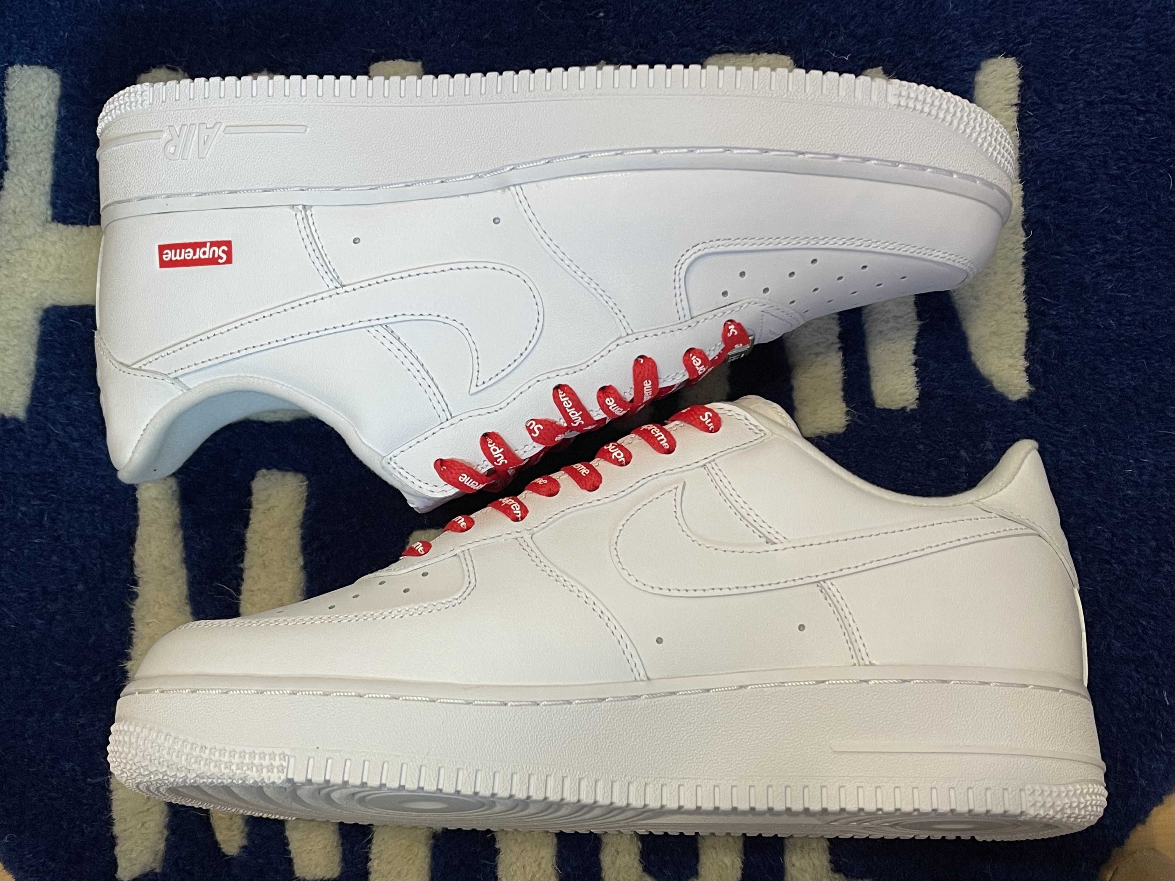 Supreme × Nike Air Force 1 Low "White"