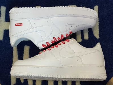 Supreme × Nike Air Force 1 Low "White"