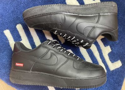 Supreme × Nike Air Force 1 Low "Black"