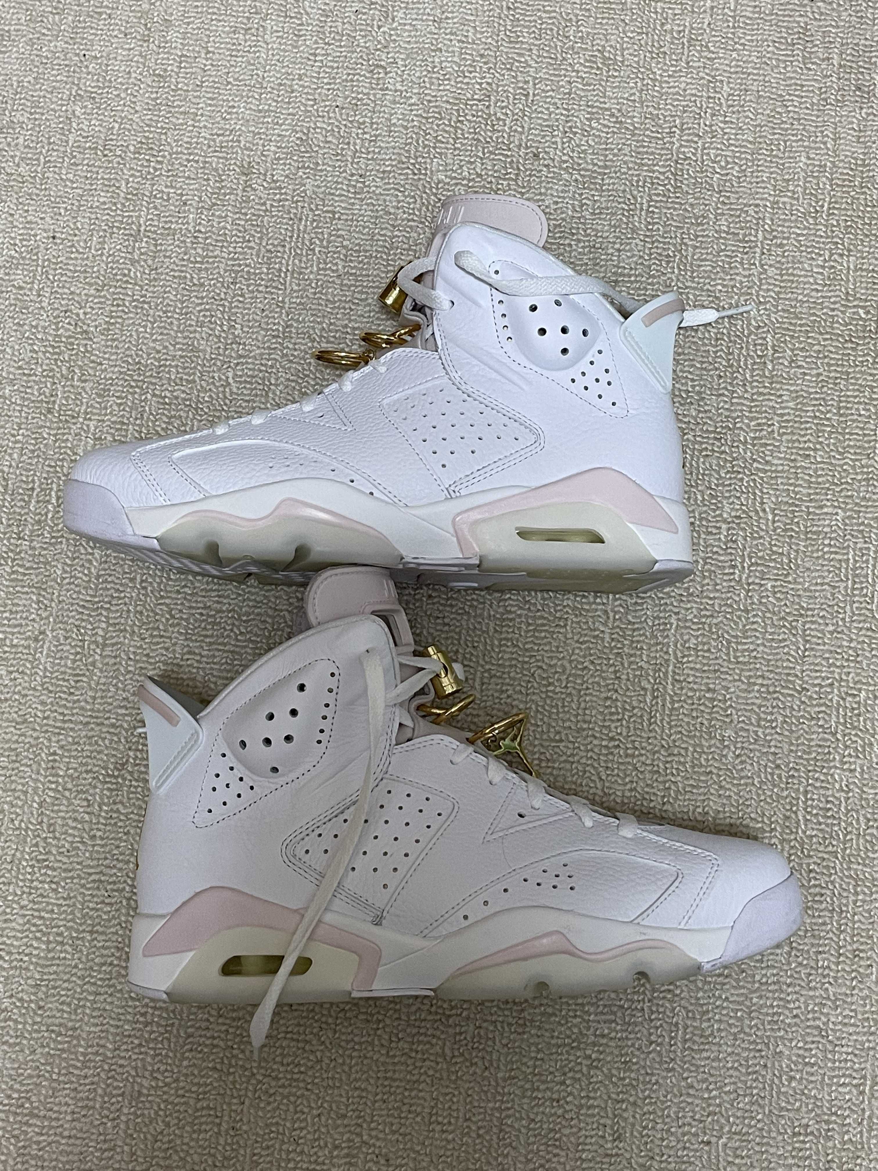 Nike Women's Air Jordan 6 "Gold Hoops"