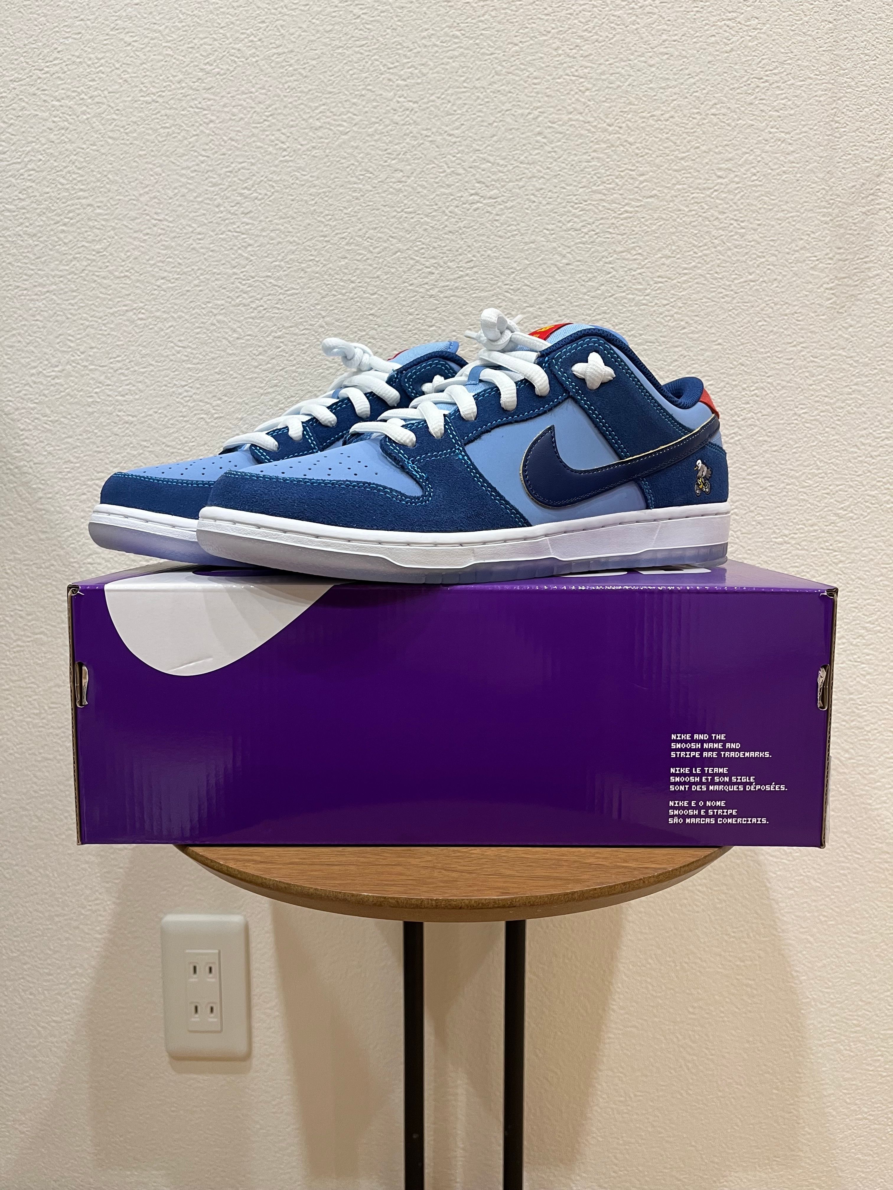 Why So Sad? × Nike SB Dunk Low "Coastal Blue/Speed Yellow-University Red"