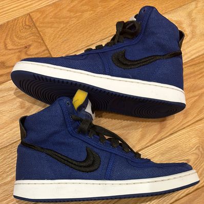 Stussy × Nike Vandal High "Deep Royal Blue"