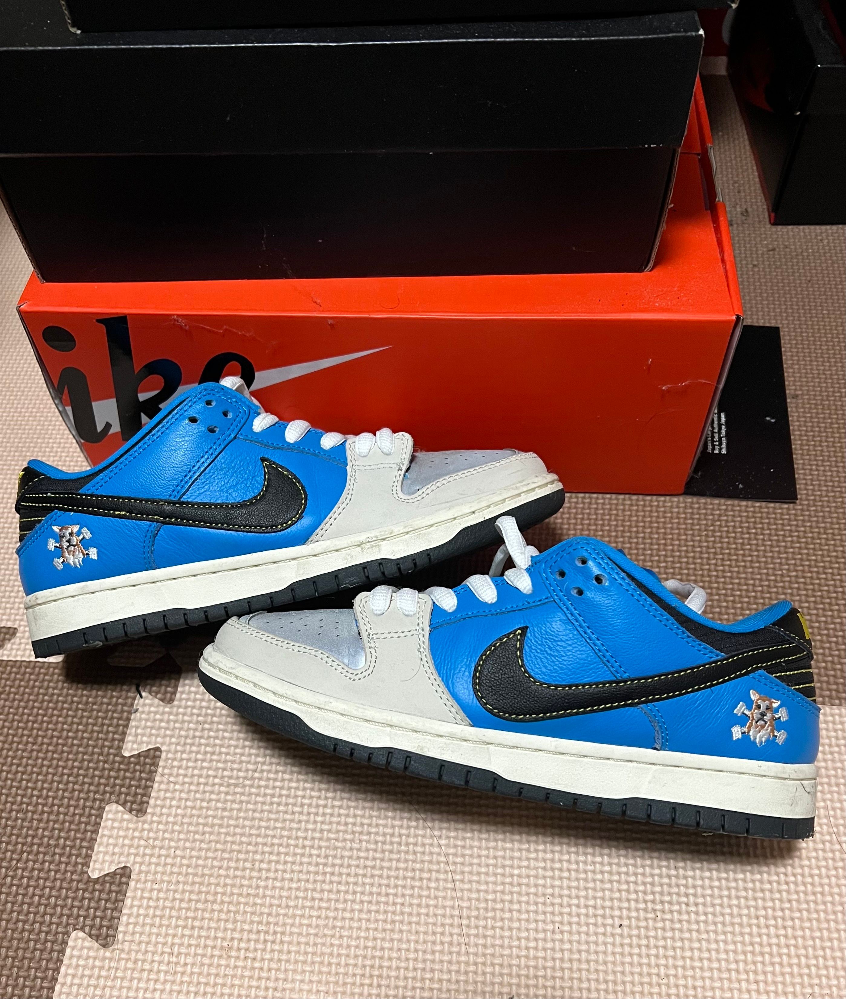 Instant Skateboards × Nike SB Dunk Low "Blue Hero"