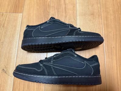 Travis Scott × Nike Air Jordan 1 Low OG SP "Black Phantom"
