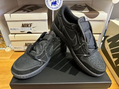 Travis Scott × Nike Air Jordan 1 Low OG SP "Black Phantom"