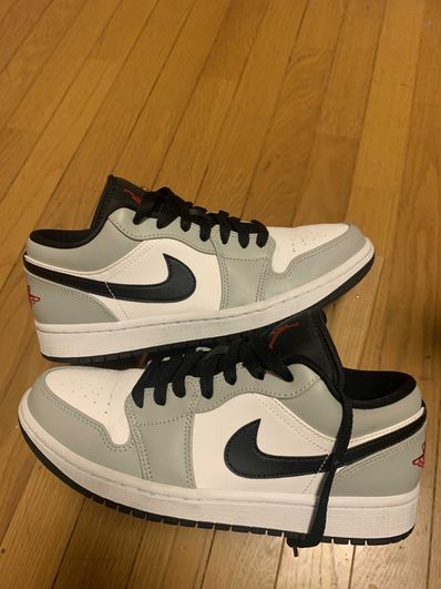 NIKE AIR JORDAN 1 LOW "LIGHT SMOKE GREY"