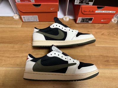 Travis Scott × Nike Women's Air Jordan 1 Low OG "Medium Olive"