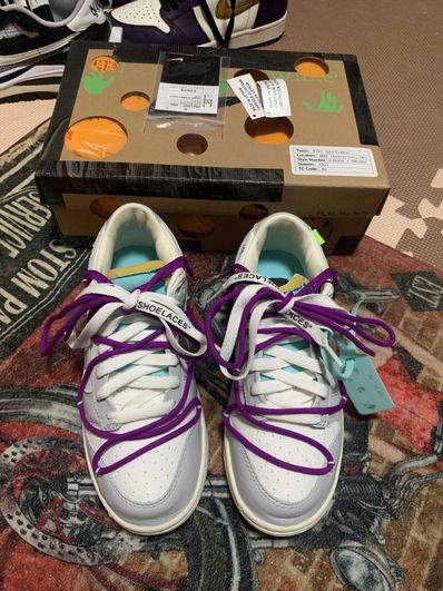 Off-White × Nike Dunk Low 1 of 50 "Lot.21"