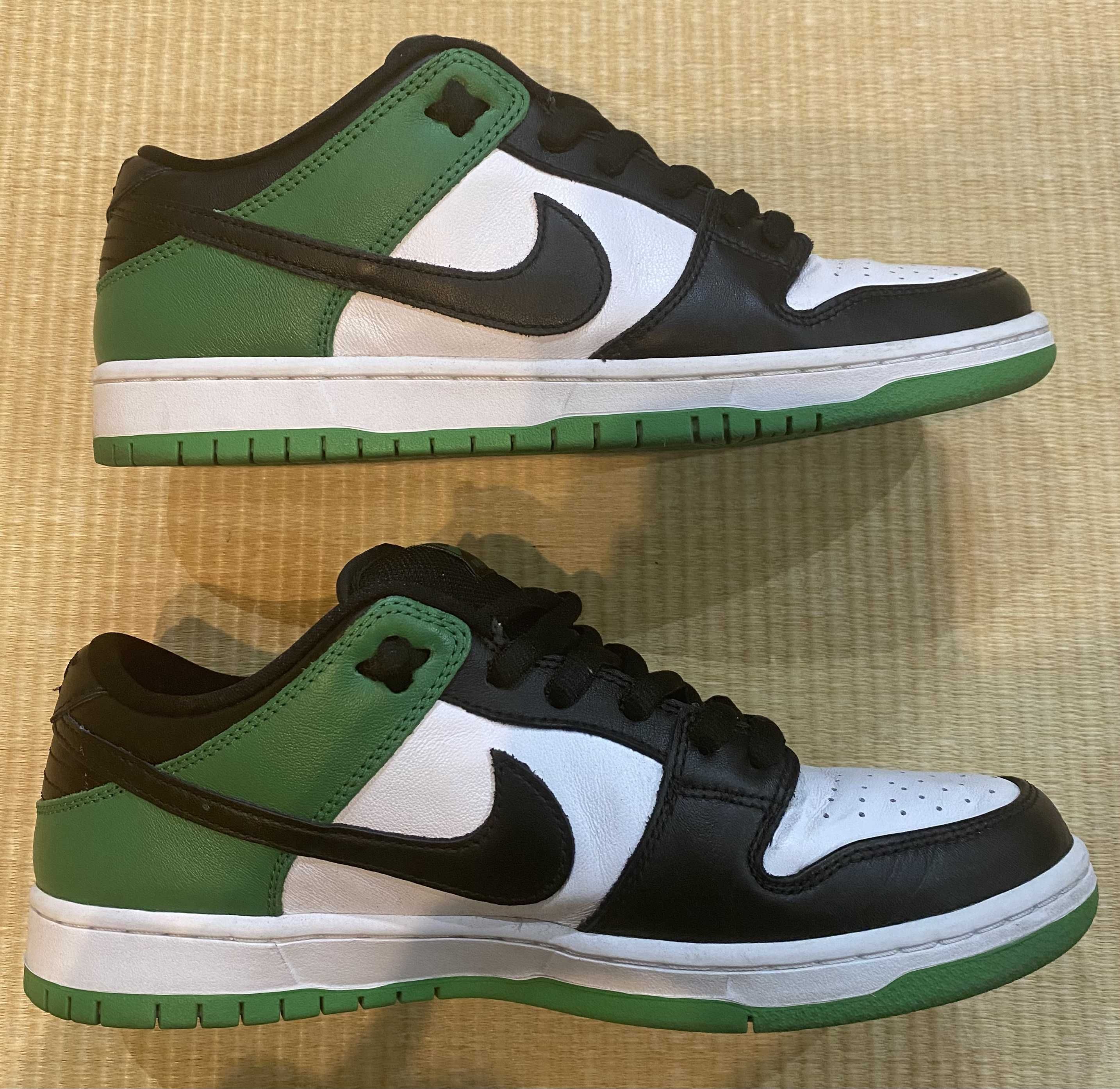 Nike SB Dunk Low Pro "Black and Classic Green"