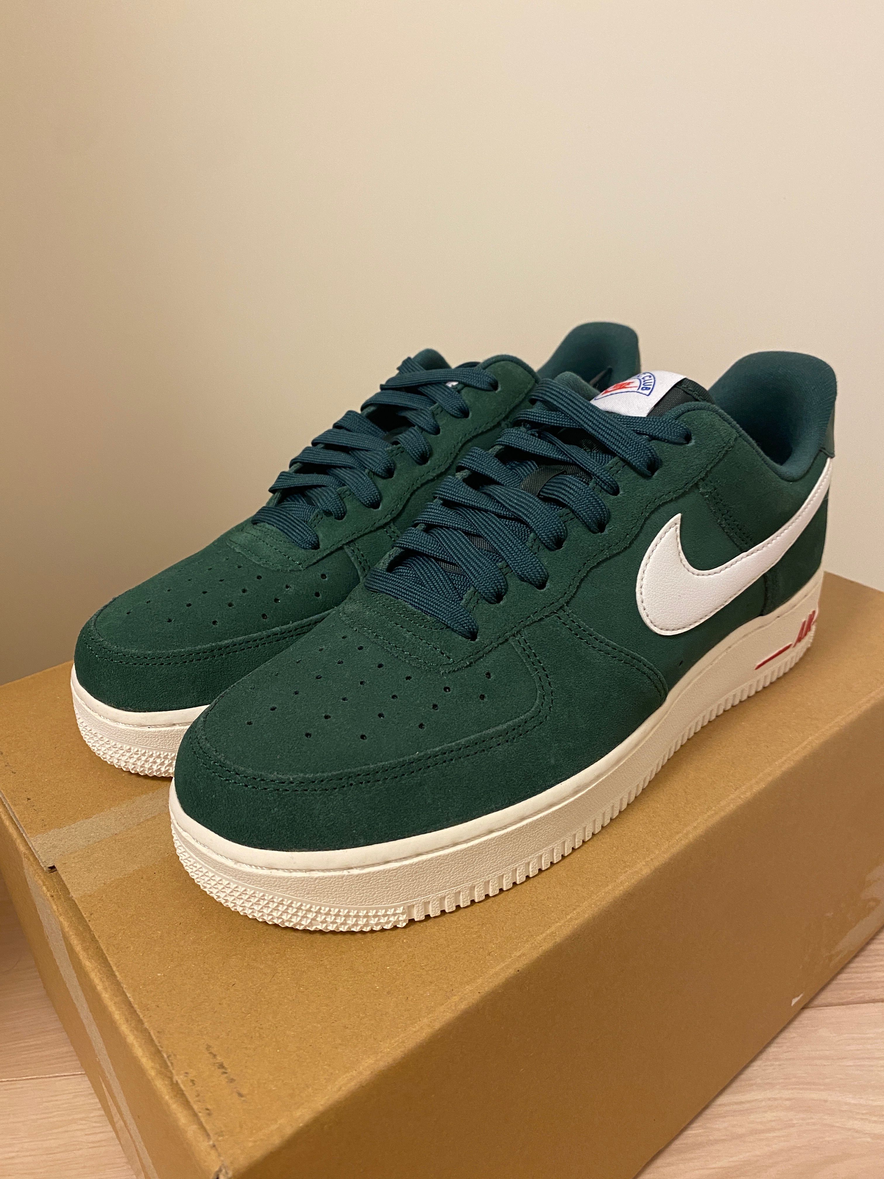 Nike Air Force 1 Low'07 LV8 Athletic Club "Pro Green/Sail/Gym Red"