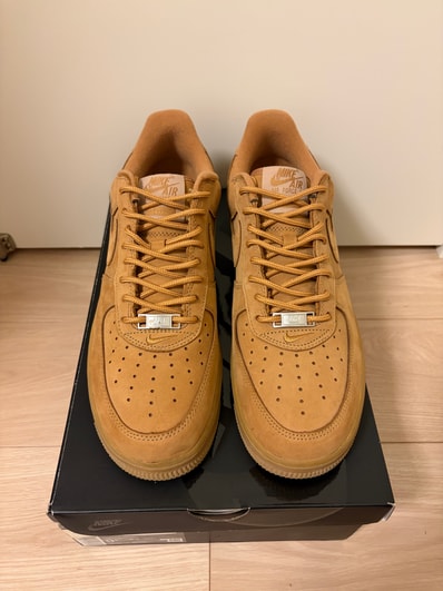 Supreme × Nike Air Force 1 Low "Flax/Wheat"