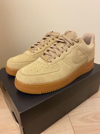 Air force top suede mushroom