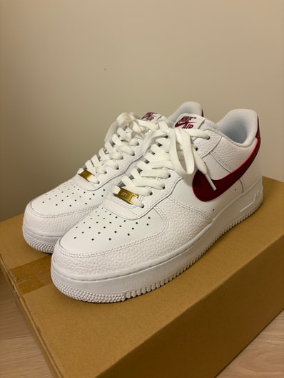 Nike Air Force 1 Low "White Team Red"
