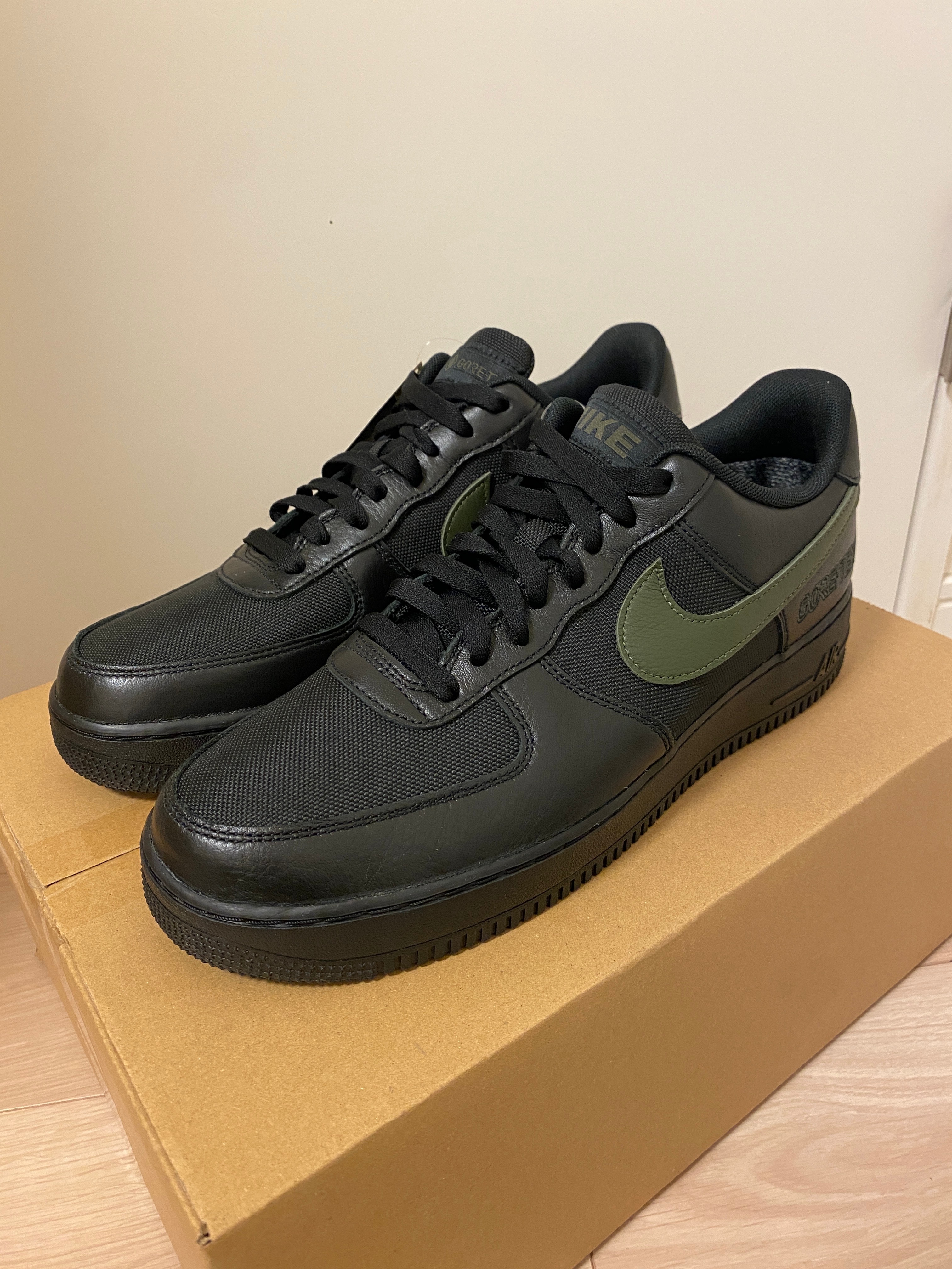 Nike Air Force 1 Low GORE-TEX "Black/Cargo Khaki"