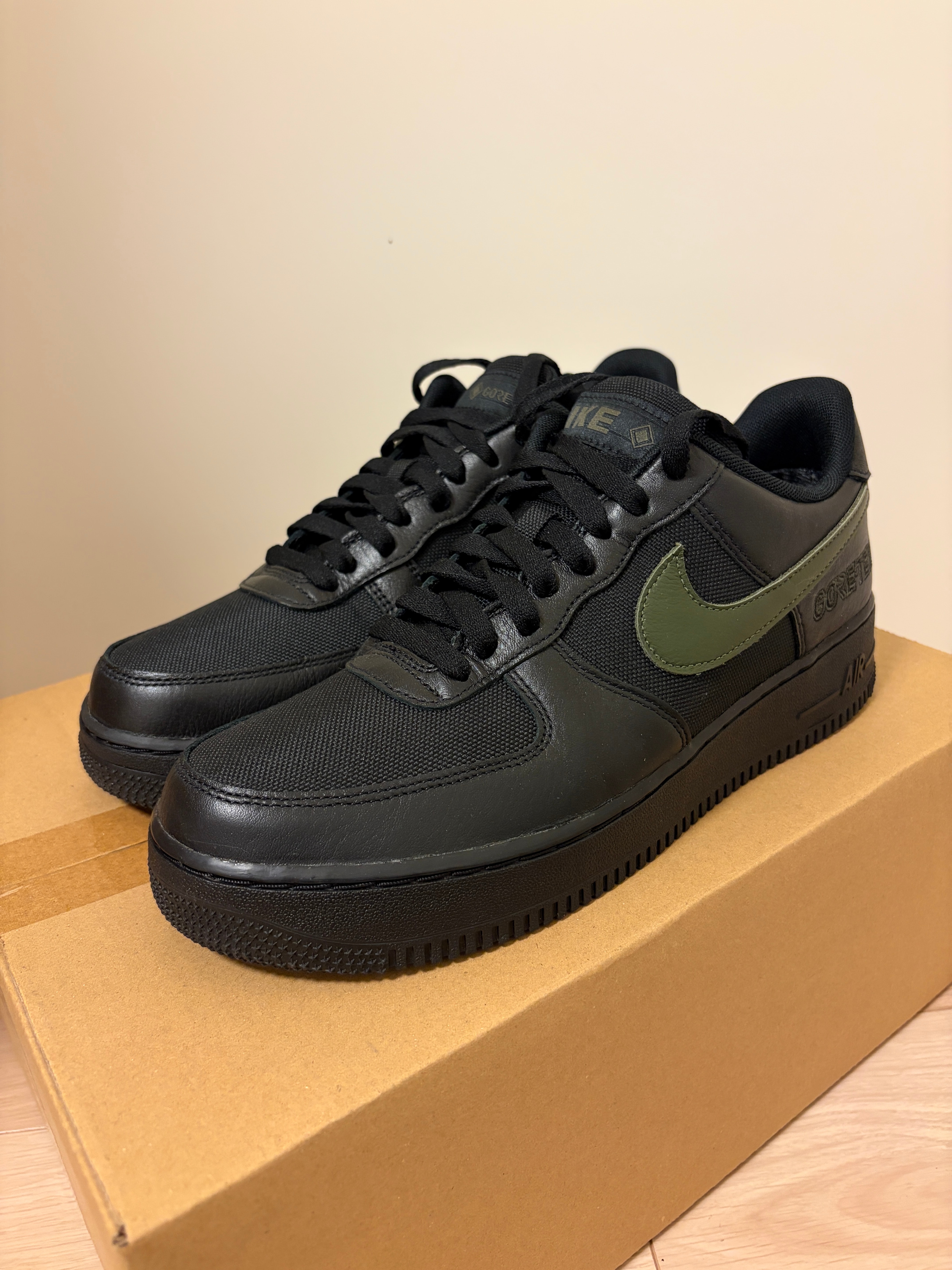 Nike Air Force 1 Low GORE-TEX "Black/Cargo Khaki"