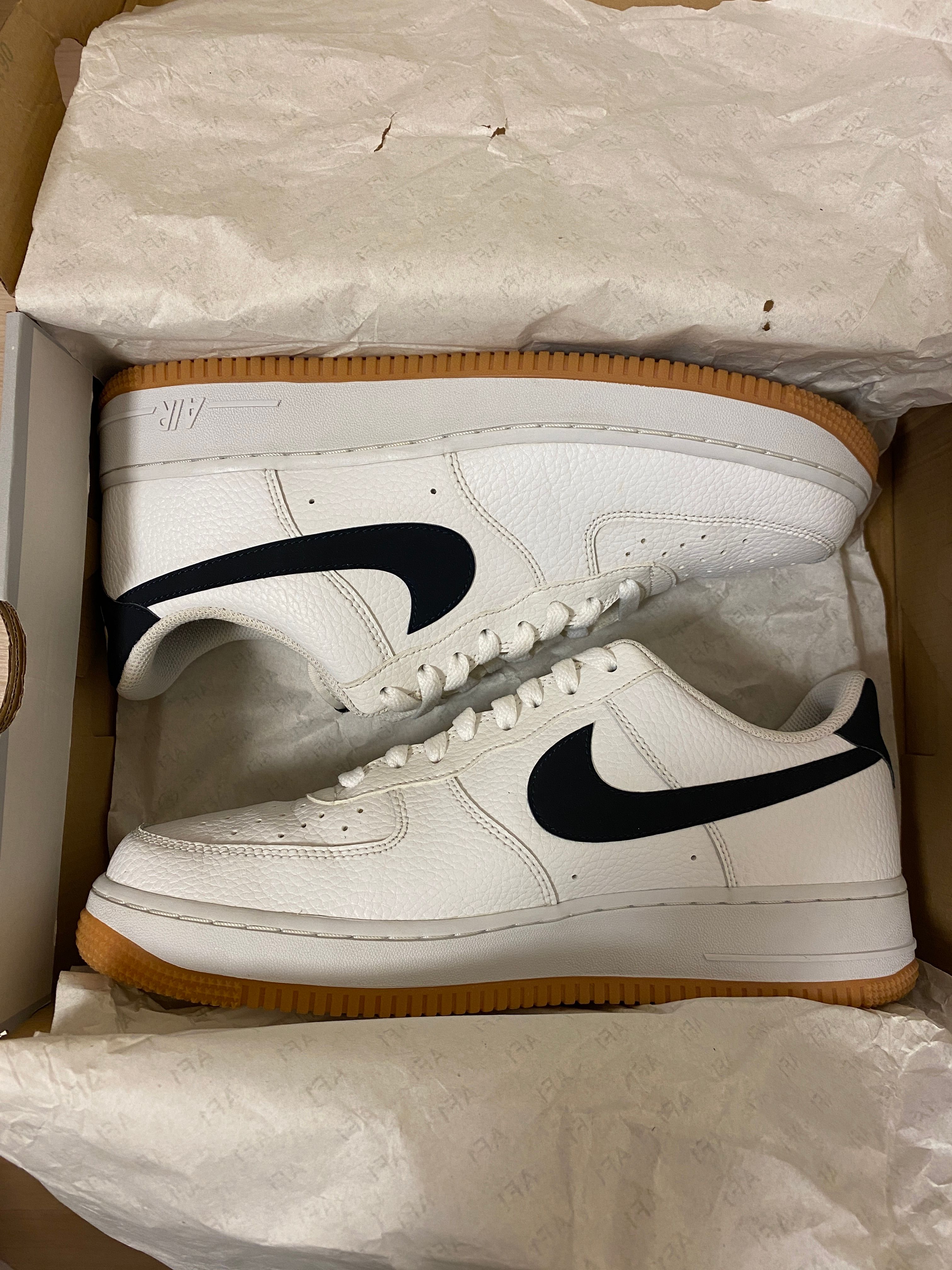 Nike Air Force 1 Low '07 "White Obsidian"