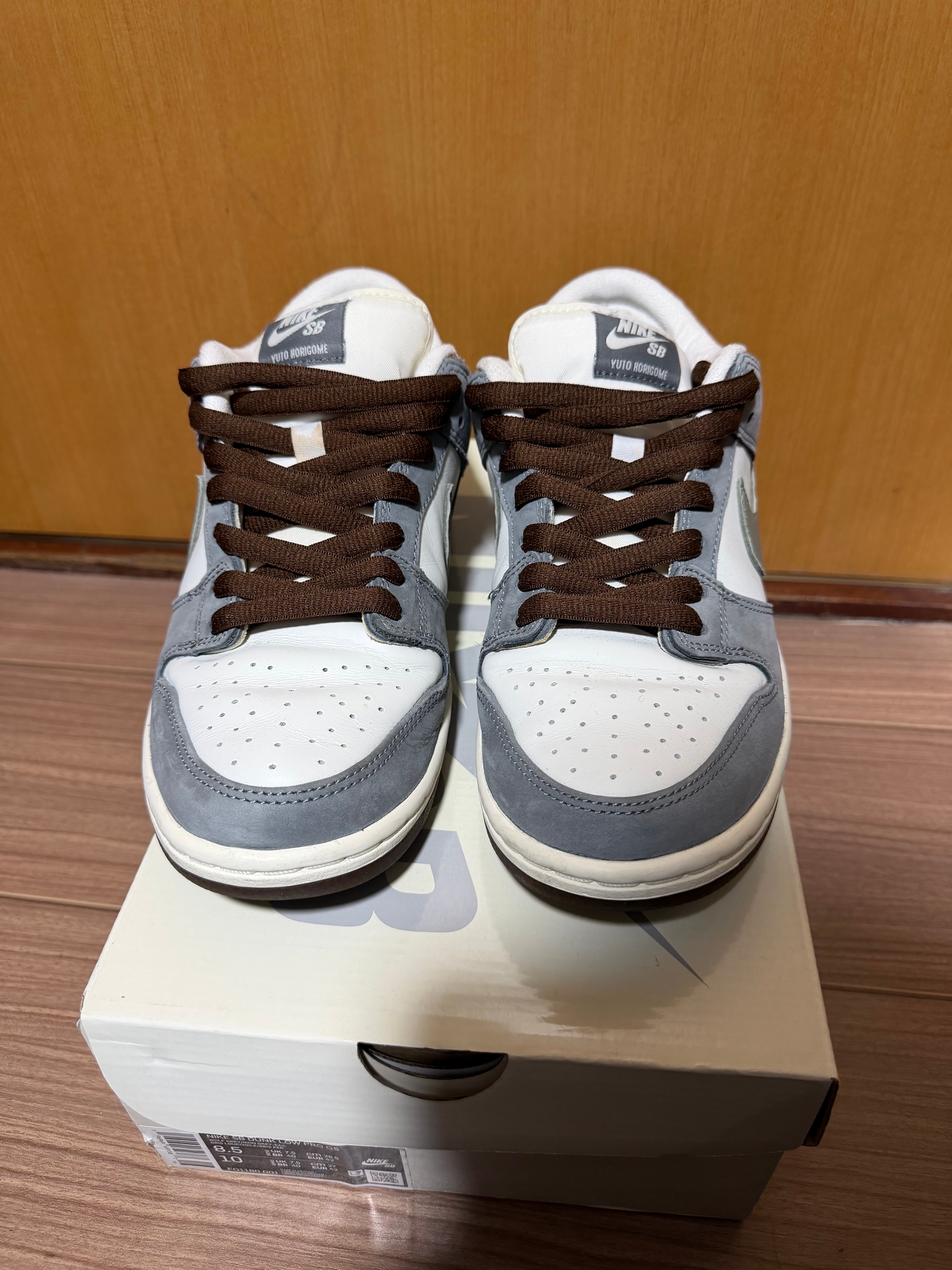 堀米 雄斗(Yuto Horigome) × Nike SB Dunk Low Pro QS "Wolf Grey"