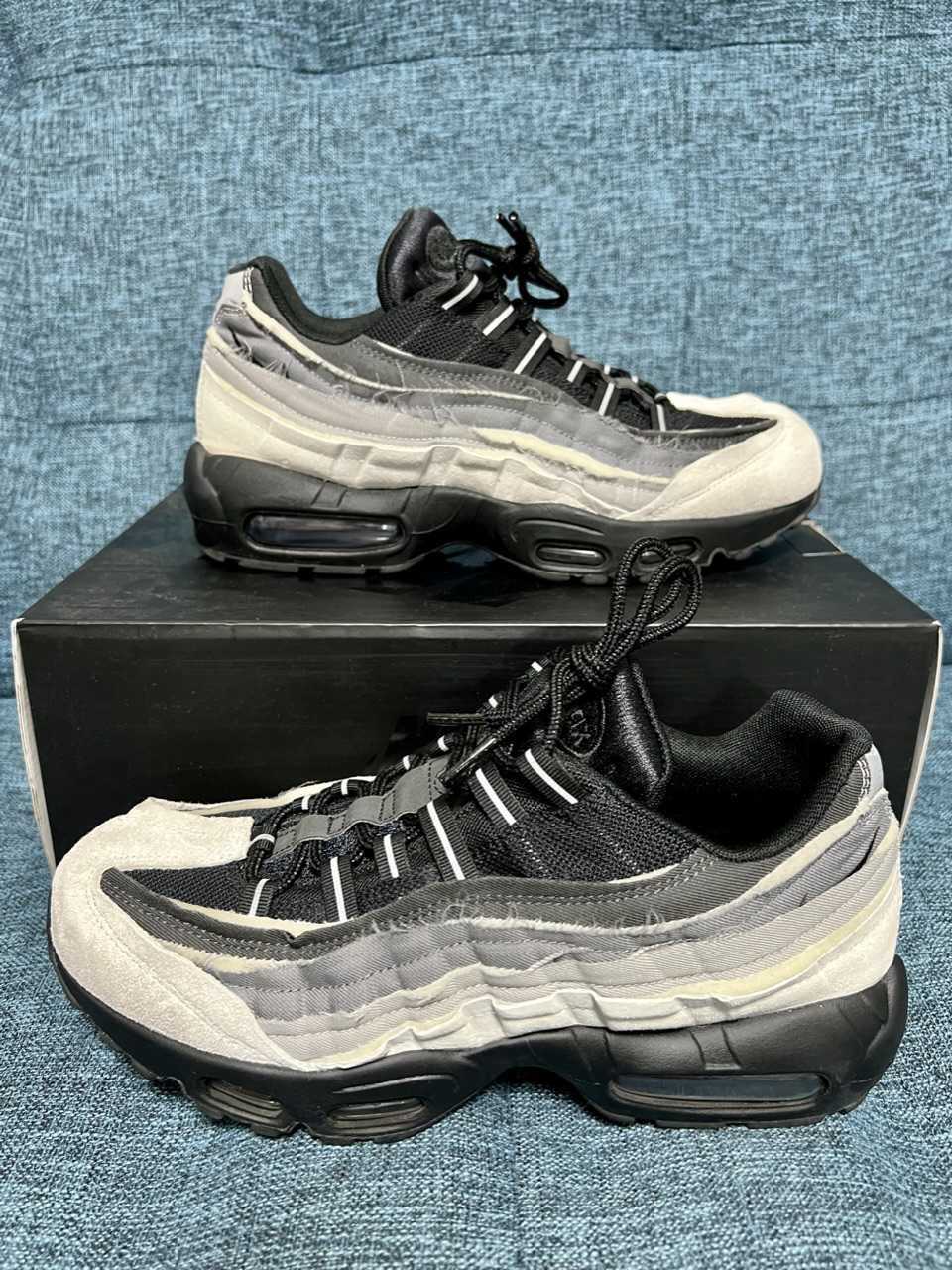 COMME des GARCONS × Nike Air Max 95 "Charcoal"