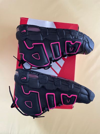Nike GS Air More Uptempo "Black Pink Blast"