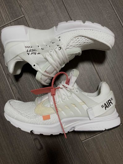 Off-White × Nike Air Presto "White/Black/Cone"