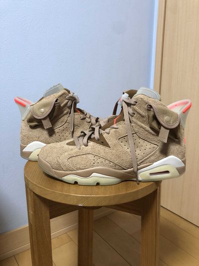 Travis Scott × Nike Air Jordan 6 "British Khaki"