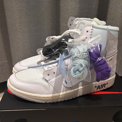 Virgil Abloh Archive (V.A.A.) × Nike Air Jordan 1 Retro High OG "Alaska"