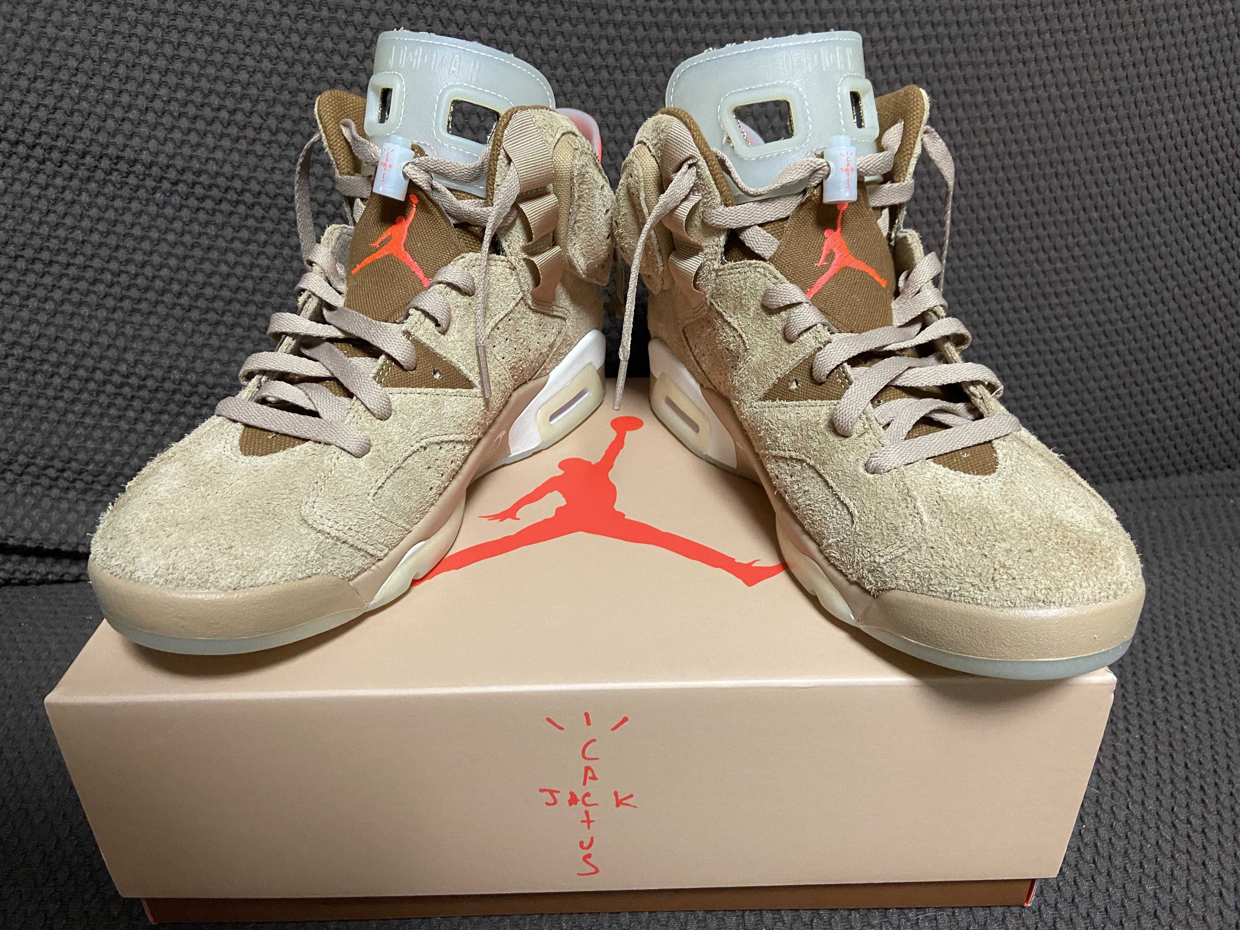 Travis Scott × Nike Air Jordan 6 "British Khaki"