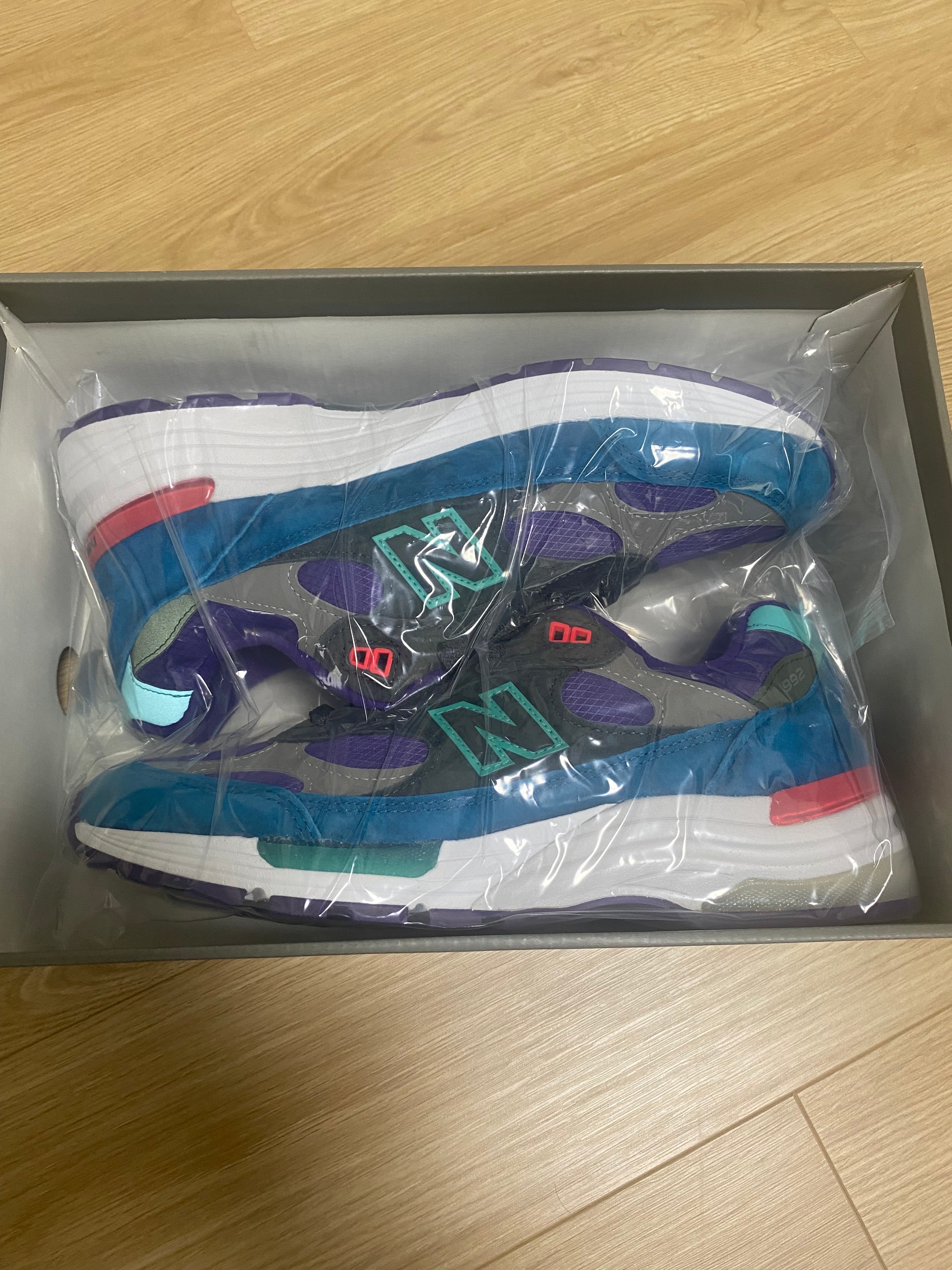 New Balance 992 "Turquoise/Purple/White"
