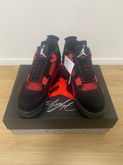 Nike Air Jordan 4 "Red Thunder/Crimson"