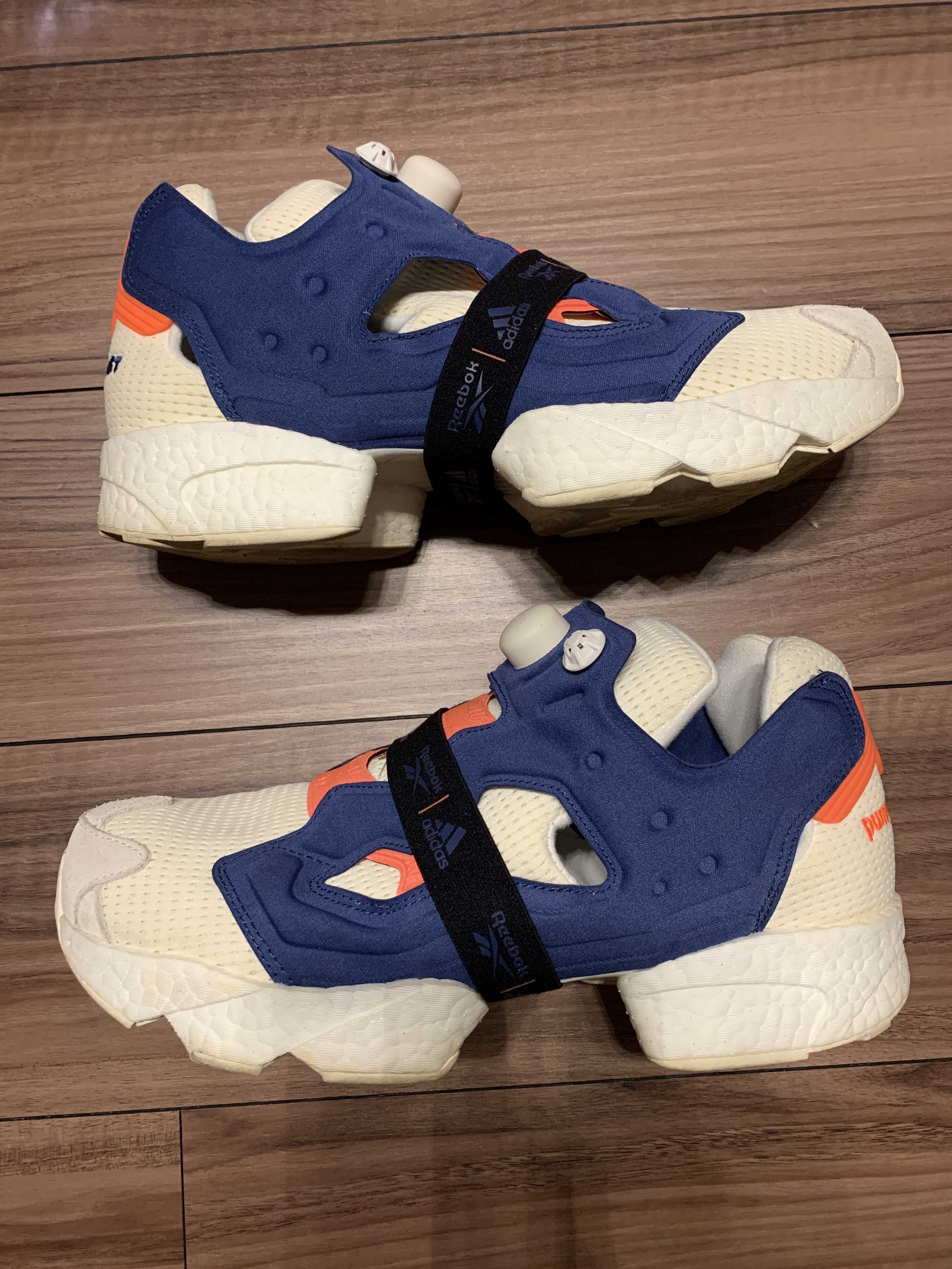 ADIAS×REEBOK CLASSIC INSTAPUMP FURY BOOST WHITE/BLUE