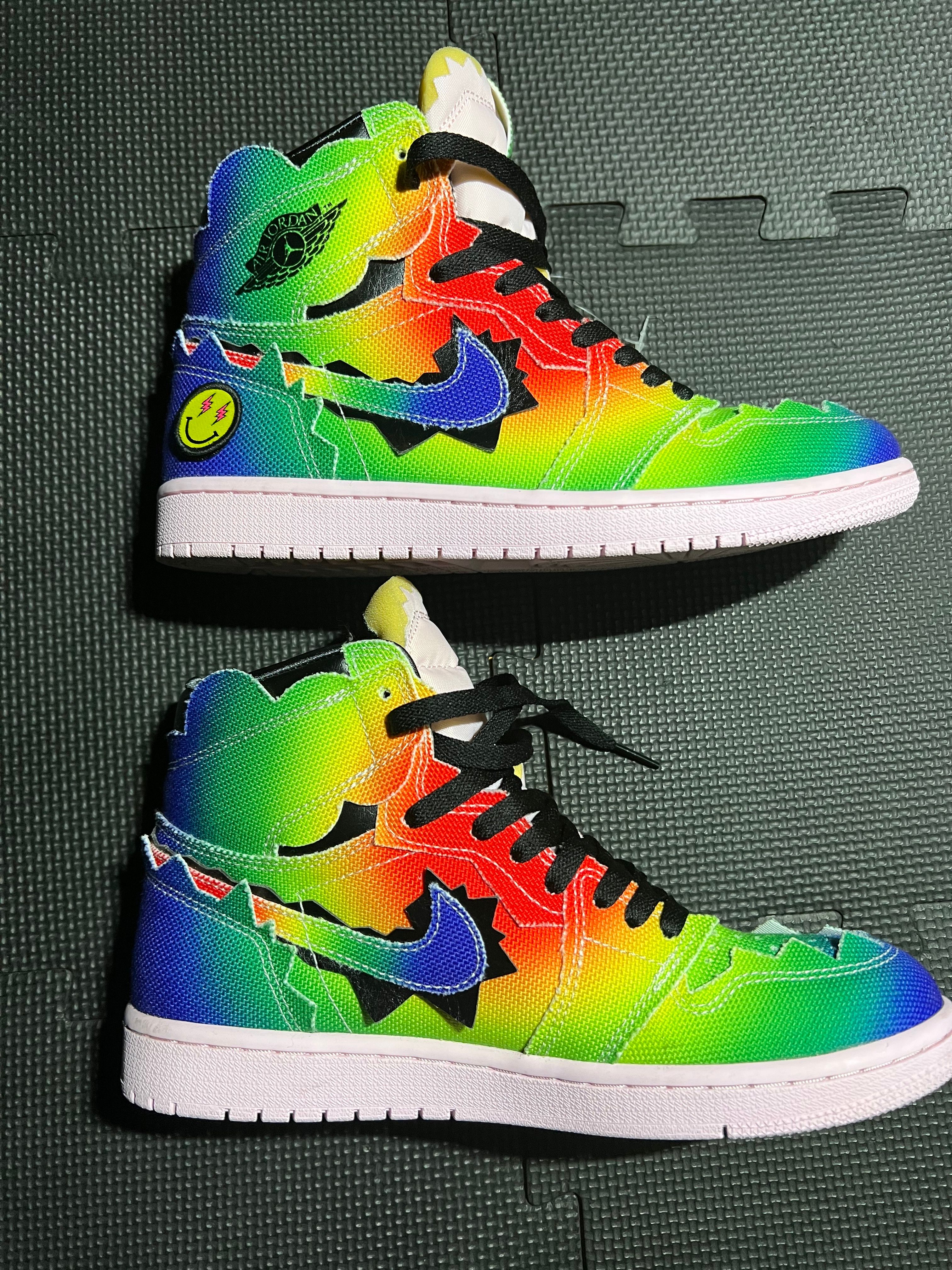 J Balvin × Nike Air Jordan 1 High OG "Rainbow"