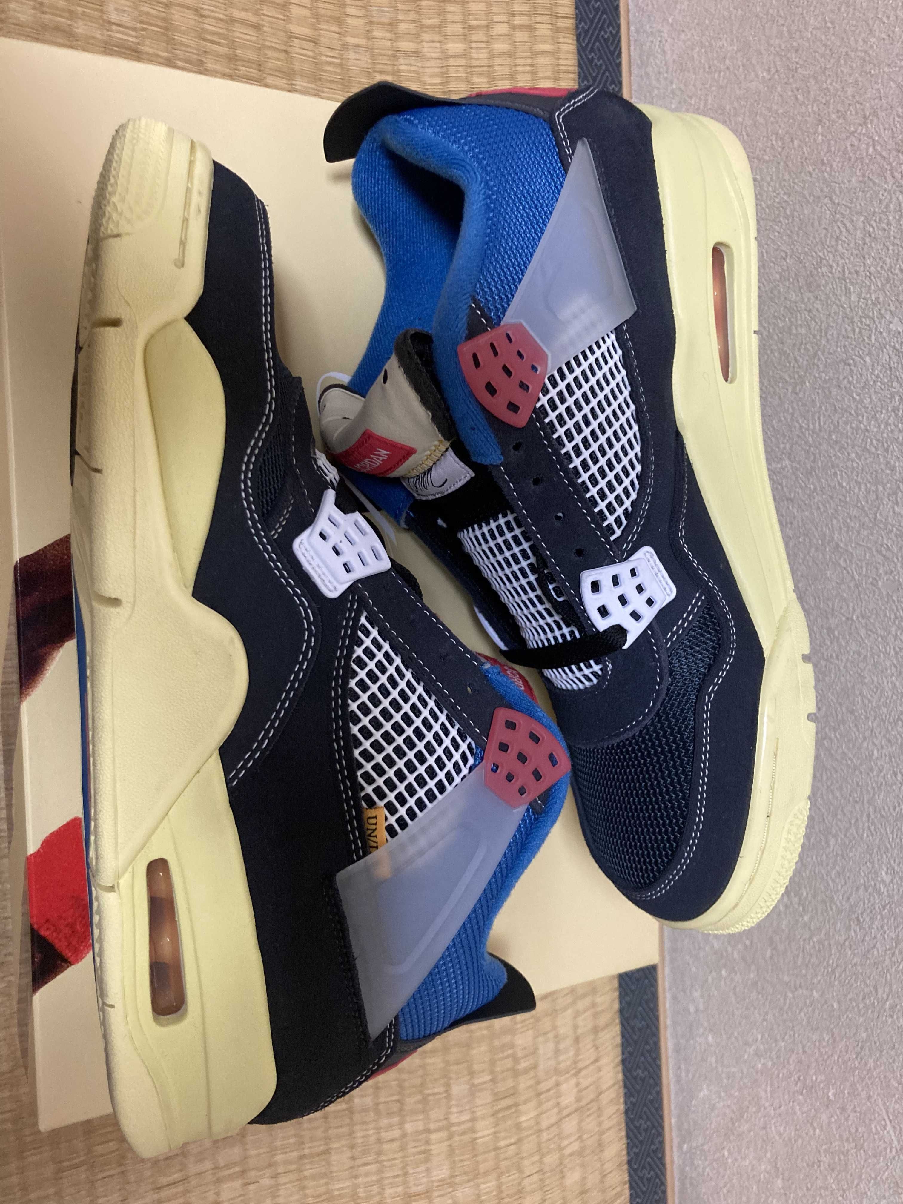 UNION × Nike Air Jordan 4 "Off Noir"