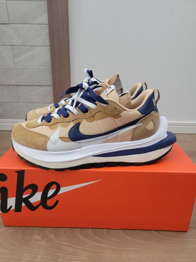 Sacai × Nike Vapor Waffle "Sesame And Blue Void"