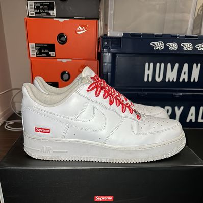Supreme × Nike Air Force 1 Low "White"
