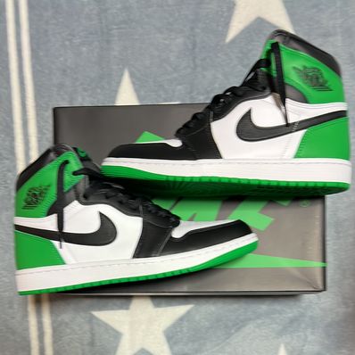 Nike Air Jordan 1 Retro High OG "Celtics/Black and Lucky Green" (2023)