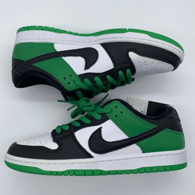 Nike SB Dunk Low Pro "Black and Classic Green"