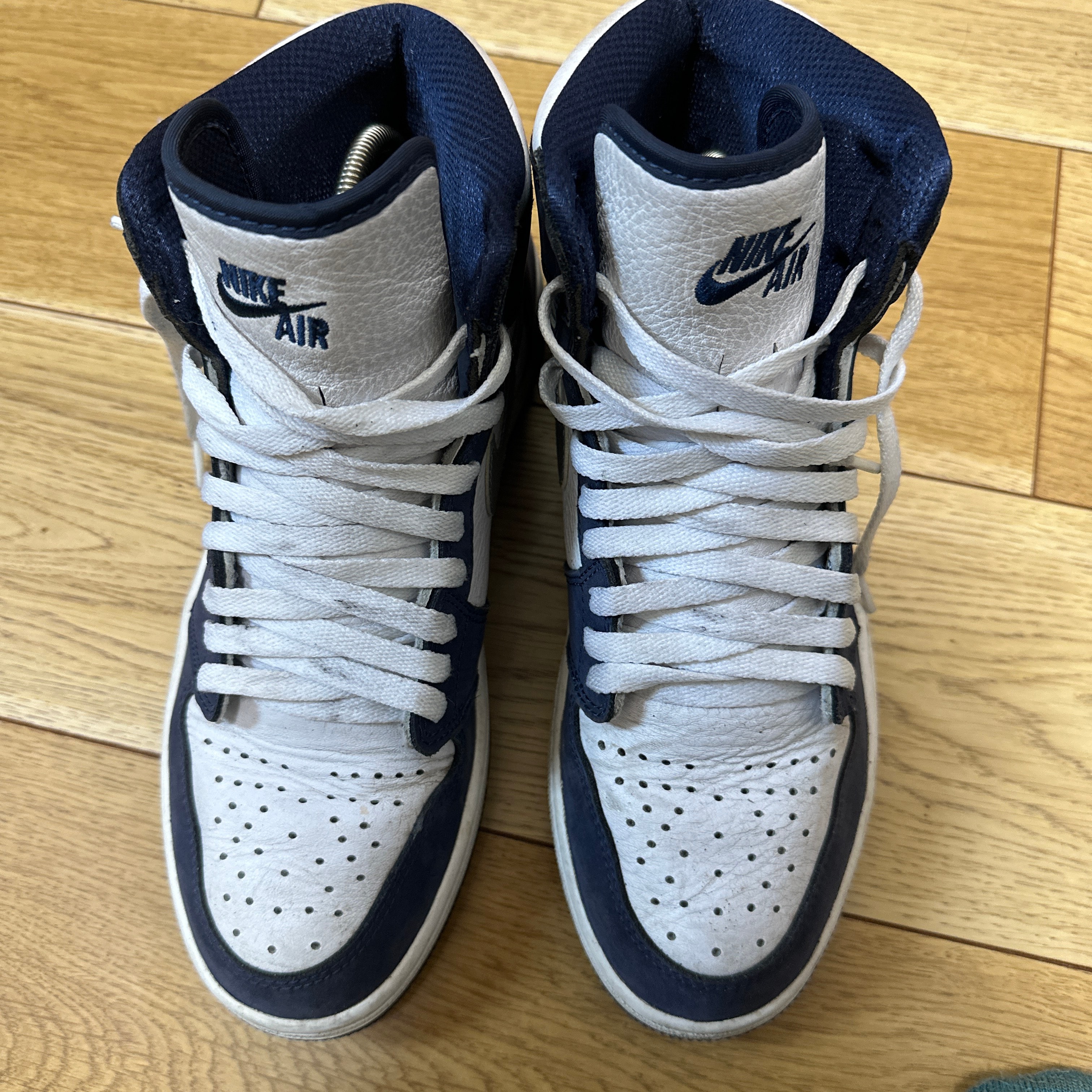 Nike Air Jordan 1 High OG CO.JP "White/Midnight Navy" (2020) (Standard Box)