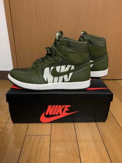 Nike Air Jordan 1 Retro High "Olive Canvas"