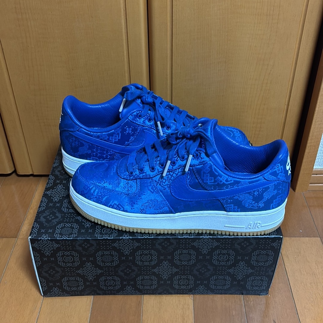 CLOT × Nike Air Force 1 Low "Blue"