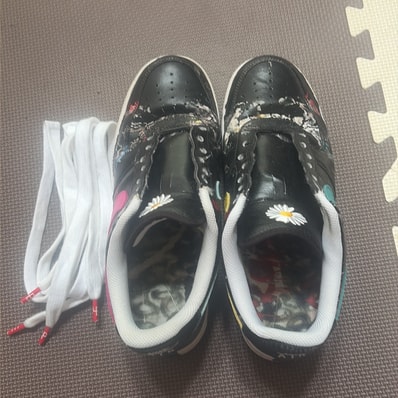 PEACEMINUSONE × Nike Air Force 1 Low '07 Para-Noise 3.0 "Black and Multi-Color" / G-DRAGON