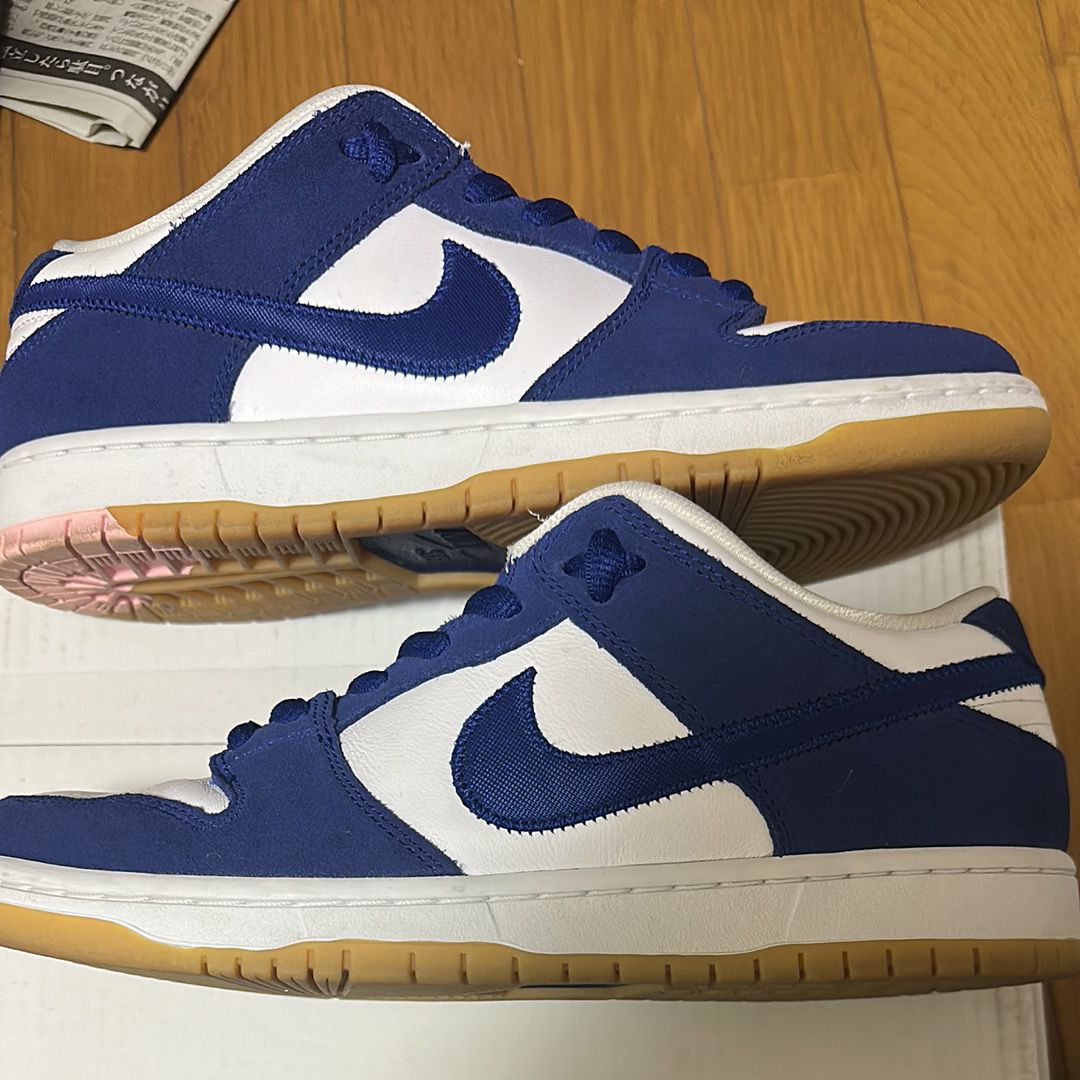 Nike SB Dunk Low "Los Angeles Dodgers/Deep Royal Blue"