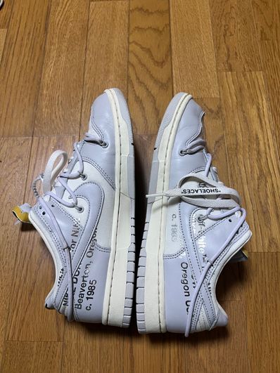Off-White × Nike Dunk Low 1 of 50 "Lot.49"