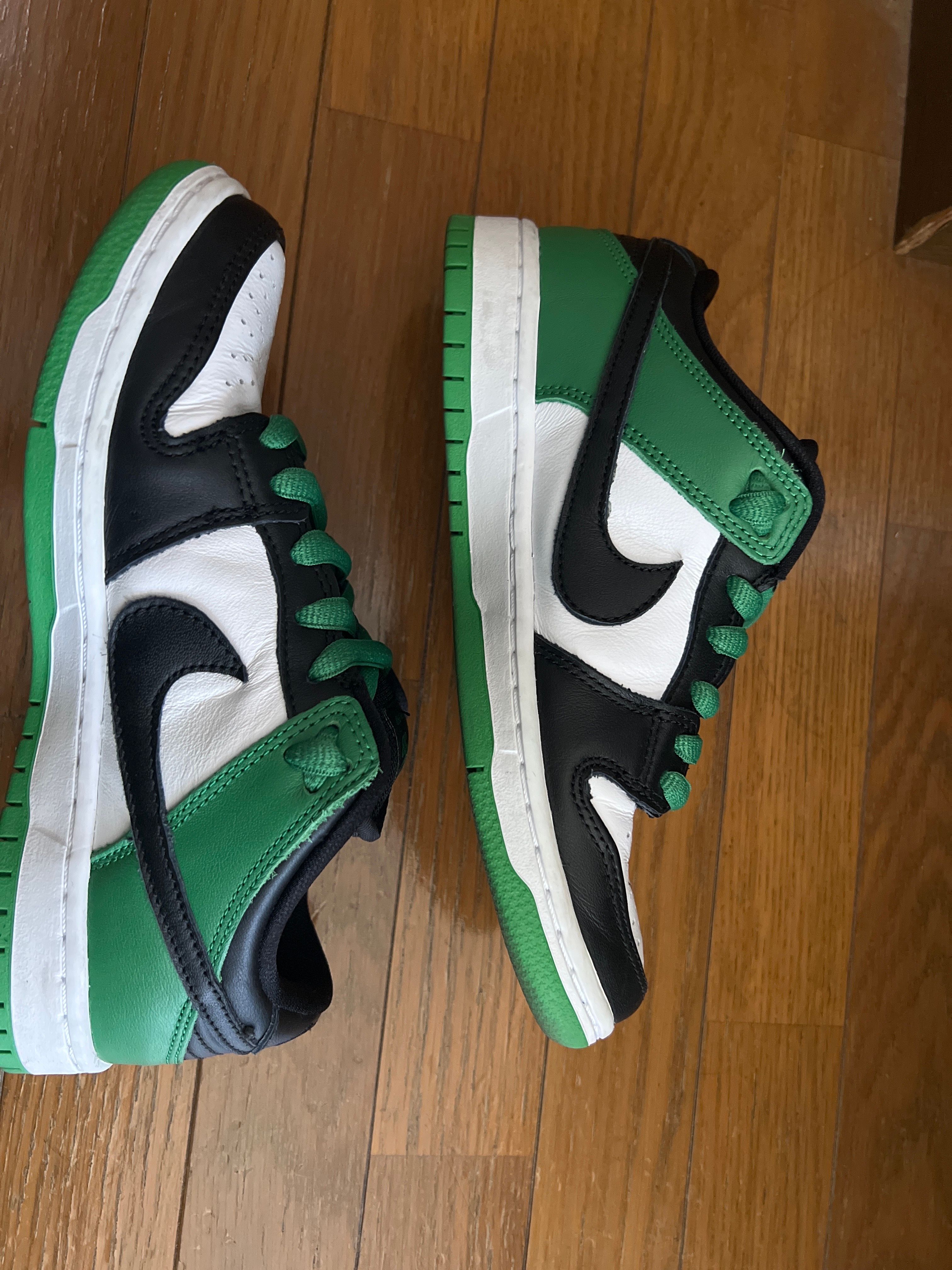 Nike SB Dunk Low Pro "Black and Classic Green"