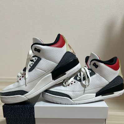 Nike Air Jordan 3 Retro SE-T CO JP "Fire Red Denim"