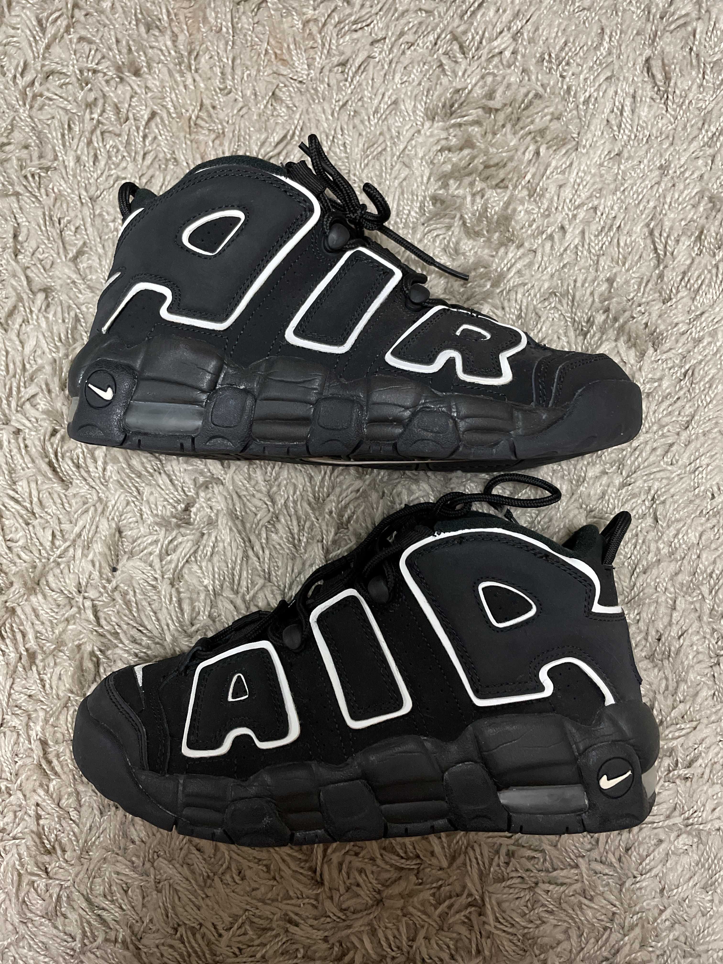 NIKE AIR MORE UPTEMPO "BLACK/WHITE"(2016)