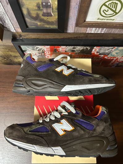 New Balance 990V2 "Brown/Purple/Orange"
