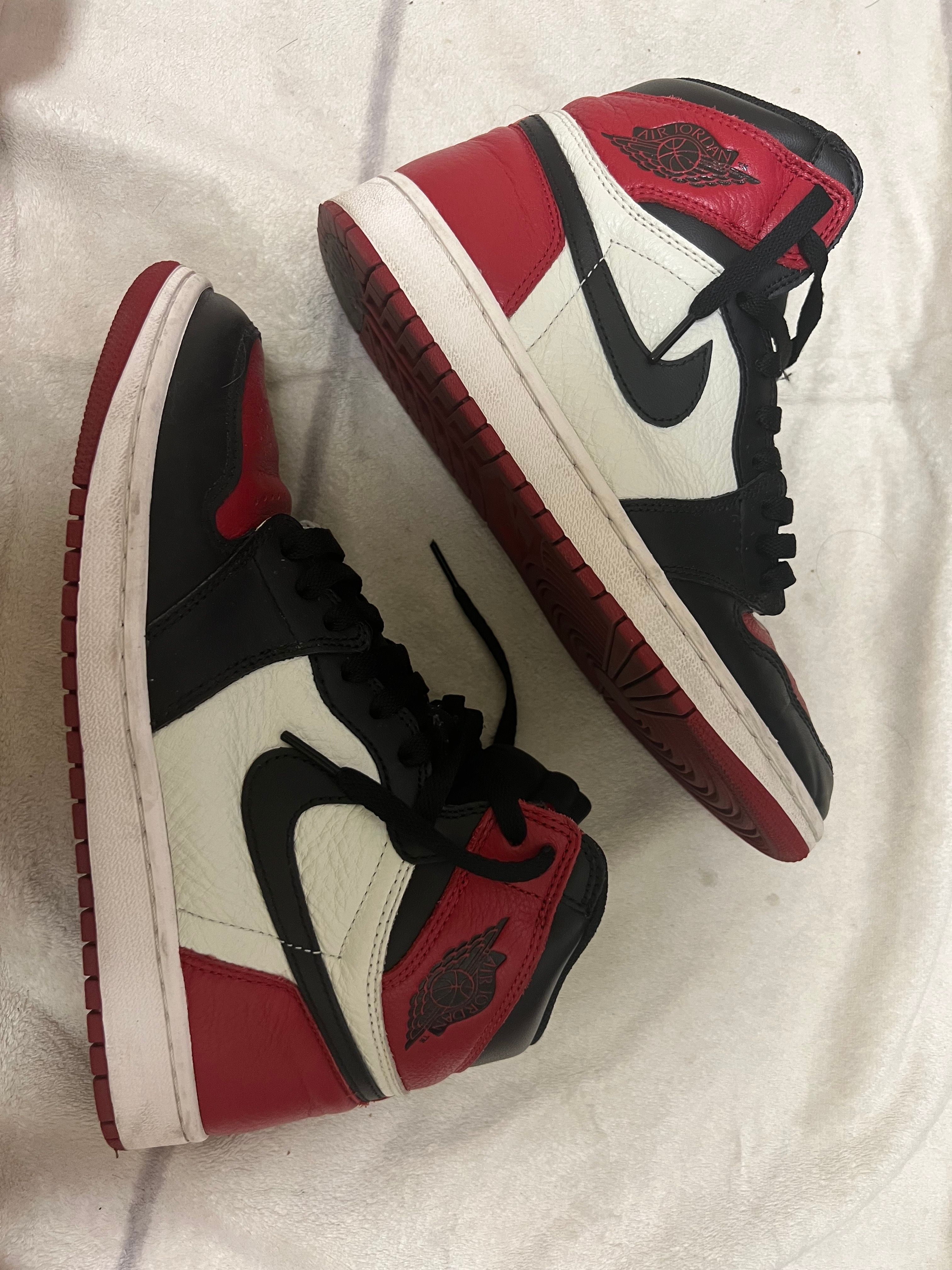 Nike Air Jordan 1 Retro High OG "Bred Toe"